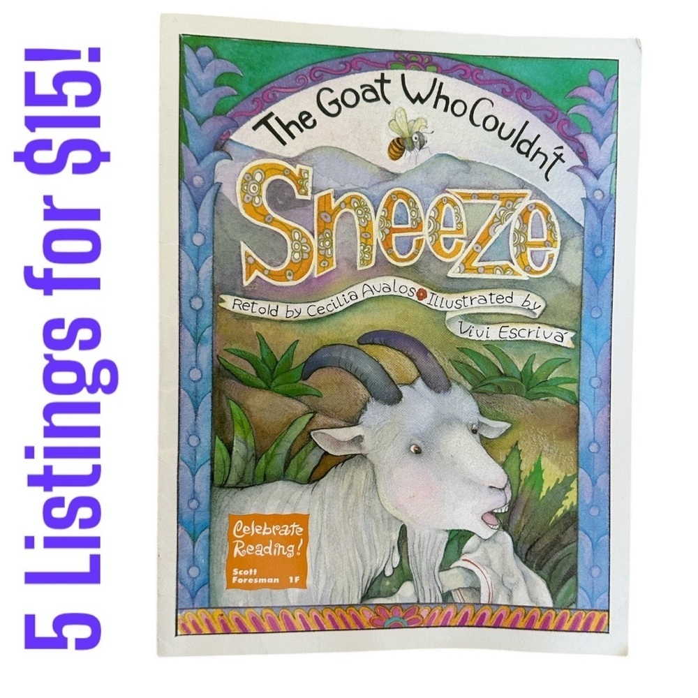 The goat who couldn't sneeze children’s
Book by Cecilia Avalos